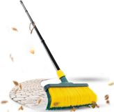 BOG Premium Klauwbezem Met Steel 30 cm – Speciale Tuinbezem Met Gebogen Borstelharen, Ideaal Voor Kunstgras, Camping, Straatbezem En Krabben