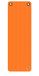 Trendy Sport Trainingsmat - ProfiGymMat - therapiemat met oogjes - 180 x 60 x 1,5 cm, oranje