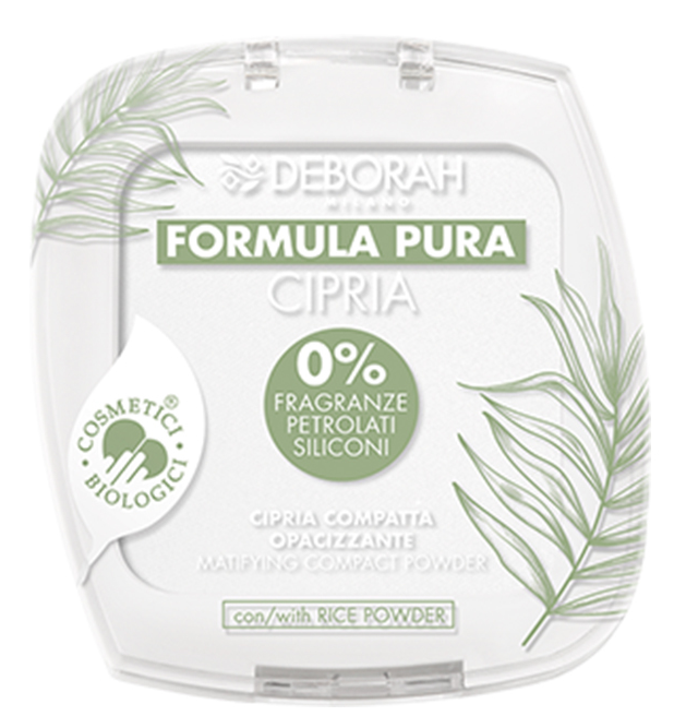 Deborah Milano Formula Pura Gezichtspoeder | Transparant 04