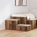 vidaXL Opbergkast - Oud Hout - 108 x 41 x 40 cm