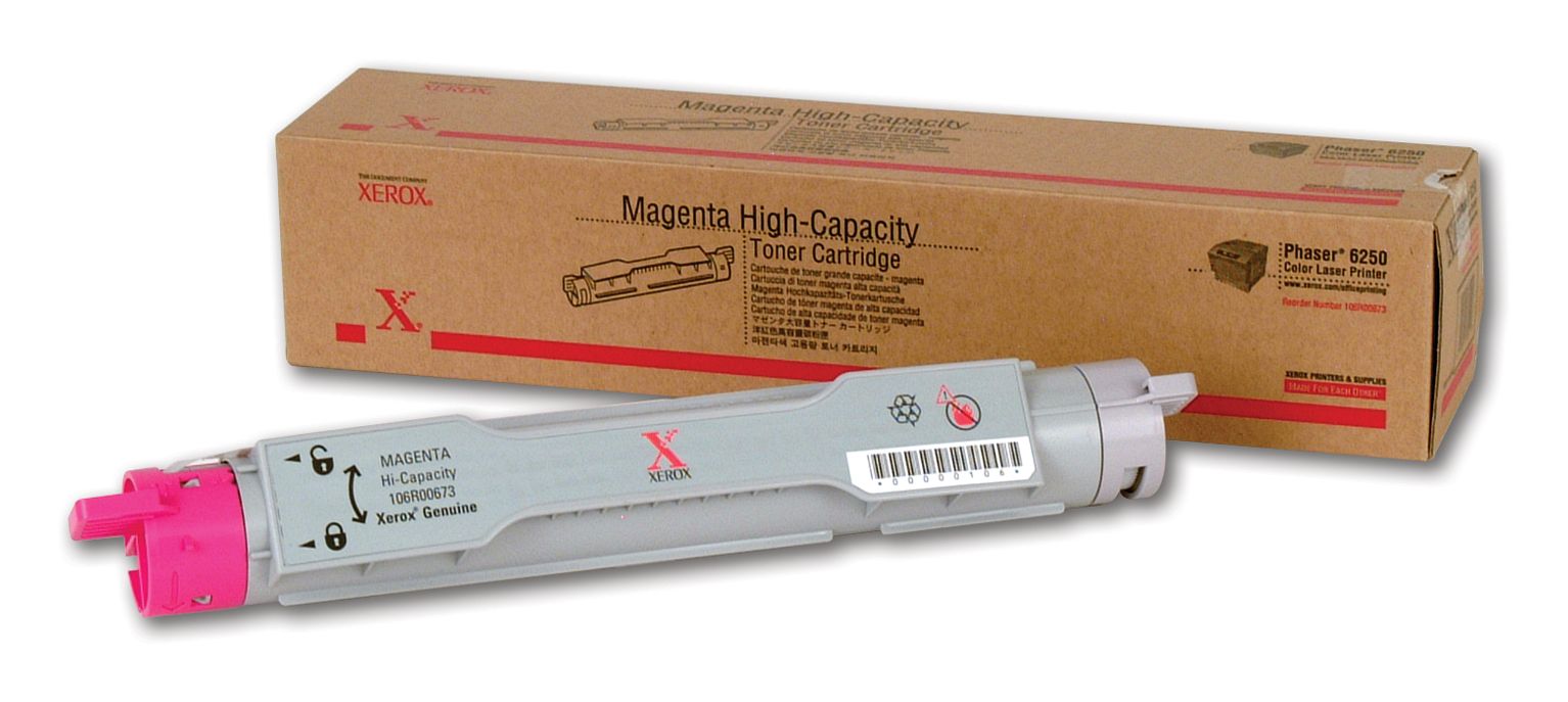 Xerox 106R00673 - Toner Cartridge - Magenta - 8000 Pages - For Phaser 6250