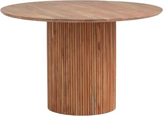 MySons Eettafel Congo Rond - Ø120 cm - Acacia Hout - Naturale