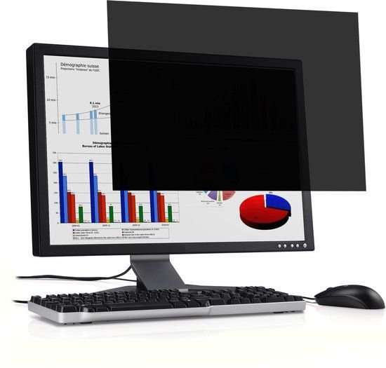 PORT Designs Professional Privacy Filter 2D 13.3 Inch 16:9 Zwart