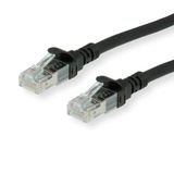 ROLINE Cat6a U/UTP Patch Cable - 15m - Black