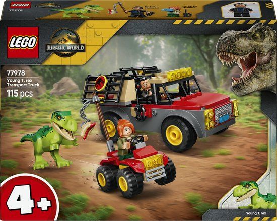 LEGO Jurassic World Jonge T. rex transporttruck 77978