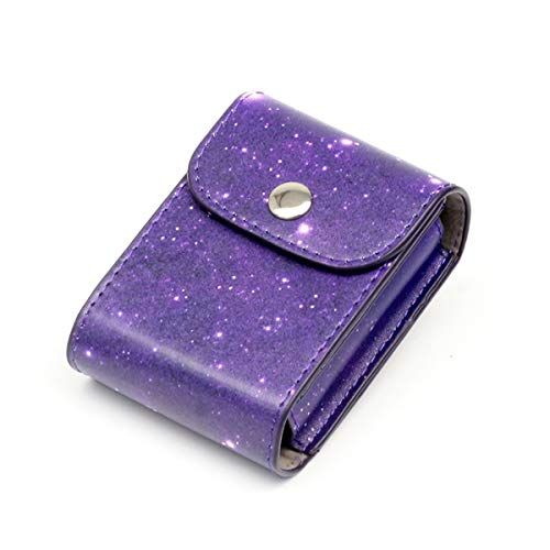 JXE Vintage PU Lederen Knop Opbergtas Foto-Case Voor Fujifilm Instax Mini 8/8+/9 Camera 3Inch Films - Sterrenhemel