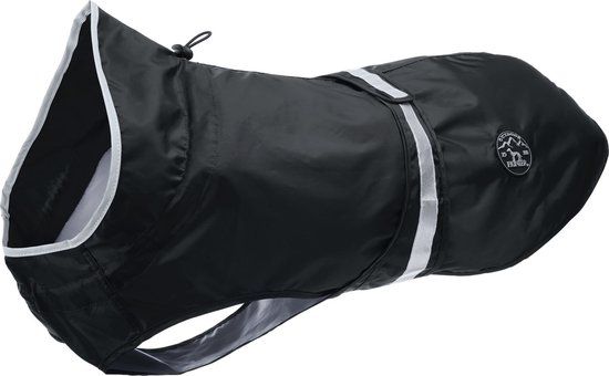 Hunter - Uppsala Regenjas voor Honden - Reflecterend - Zwart - 50 cm