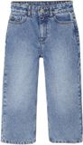 Vertbaudet Wijde meisjesjeans medium lichaamsbouw middenblauw