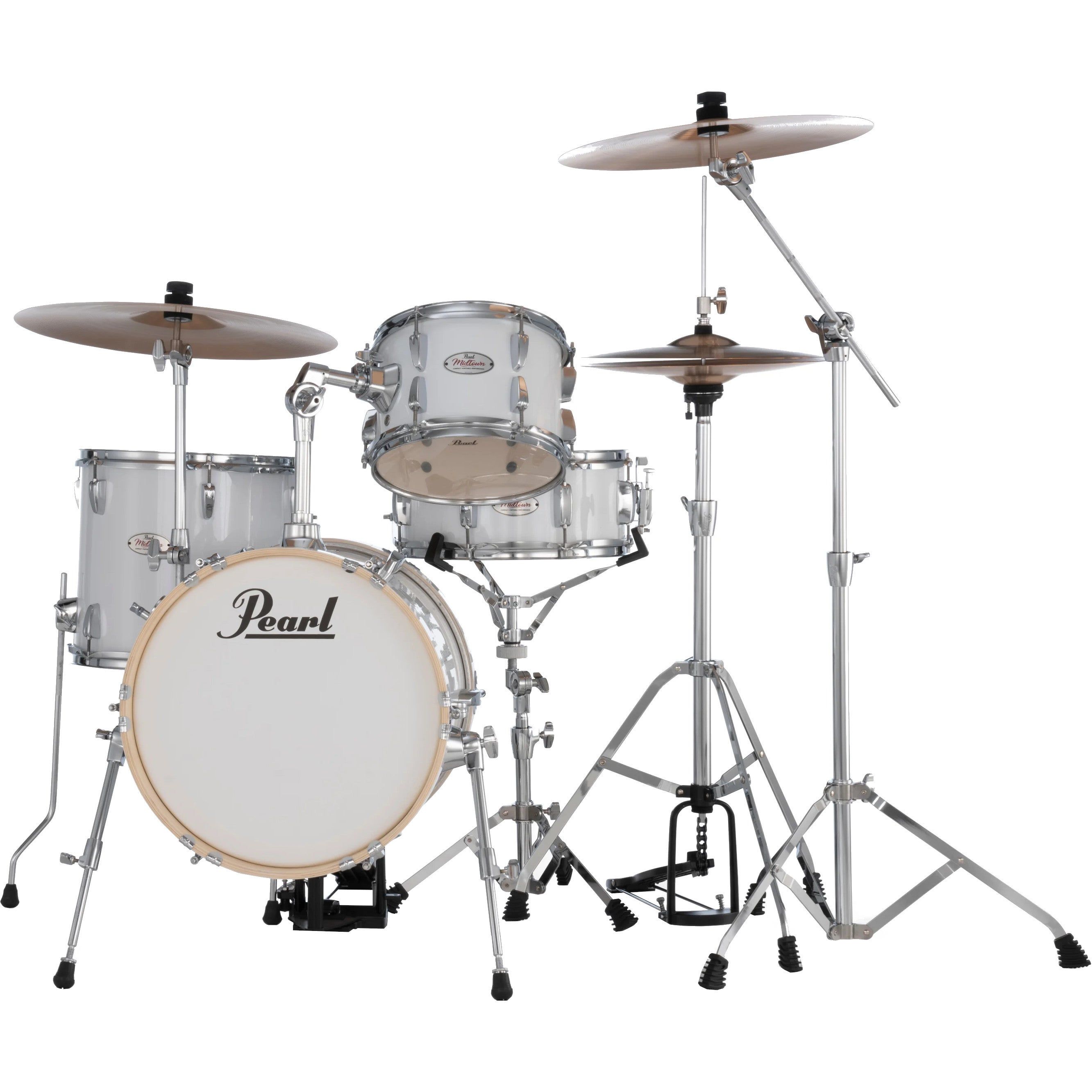 Pearl Midtown MT564/C-D33 Drumstel - Pure White