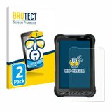 BROTECT - Screenprotector voor Unitech TB85 Plus - Folie Beschermfolie transparant 2 Stuks