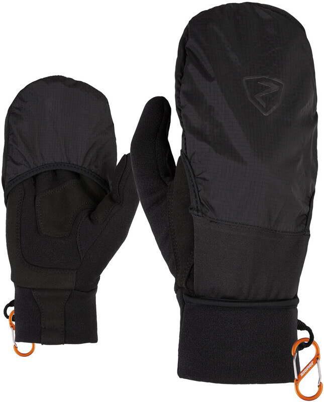 Ziener Ziener Gazal Touch Handschoenen voor bergbeklimmers, zwart/grijs 2021 7 Handschoenen