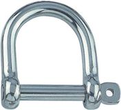 Merkloos / Sans marque Marinetech D-sluiting breed 6 mm RVS-316