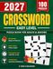 Easy Crossword Puzzle Book for Adults and Seniors