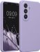 kwmobile telefoonhoesje geschikt voor Samsung Galaxy S26 - TPU backcover met siliconen coating - Smartphone case in lavendel