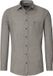 CASA MODA Casual Fit Overhemd - Twill - Blauw met Wit en Groen Dessin - Strijkvriendelijk - Boordmaat: 51-52