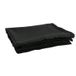 Wentex Pipe & Drape rideau de scène satin médium noir 300x300cm