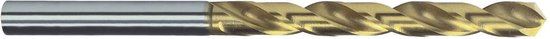 Exact 32508 HSS Metaal-spiraalboor 1 mm Gezamenlijke lengte 34 mm Geslepen, TiN DIN 338 Cilinderschacht 10 stuk(s)