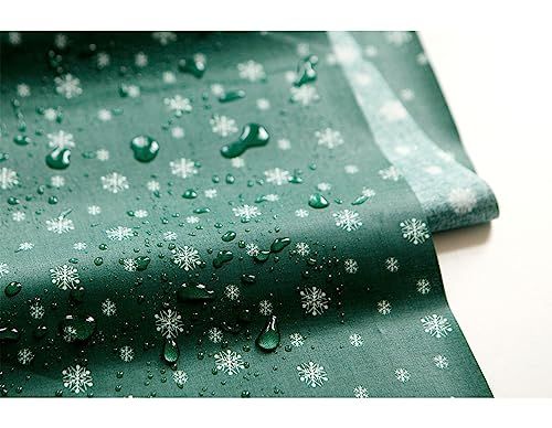 Dailylike Gelamineerde stoffen, snowing, 14 m