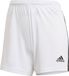 Adidas Squadra 21 Short Femme - Taille M - Blanc/Noir