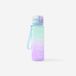 Gourde de fitness motivation 500ML, vert et violet