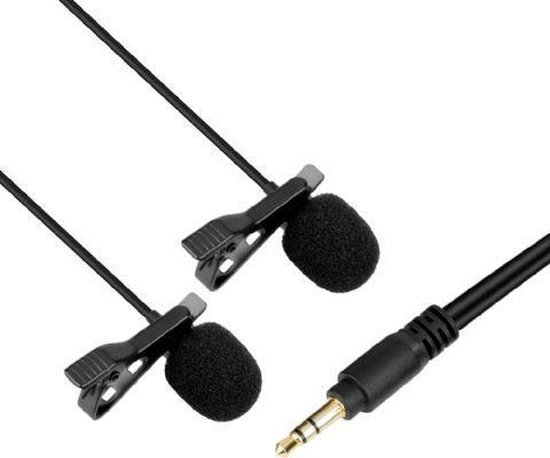 Boya Duo Pro Lavalier Microfoon BY-LM300 voor DSLR, Camcorders en BY-WM Serie