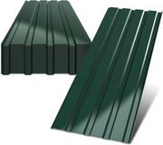Merkloos / Sans marque TRUEFLASH SAS Trapezium Dakplaten 115×45 cm - Verzinkt Metaal - Groen