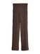 Self Broek chocoladebruin