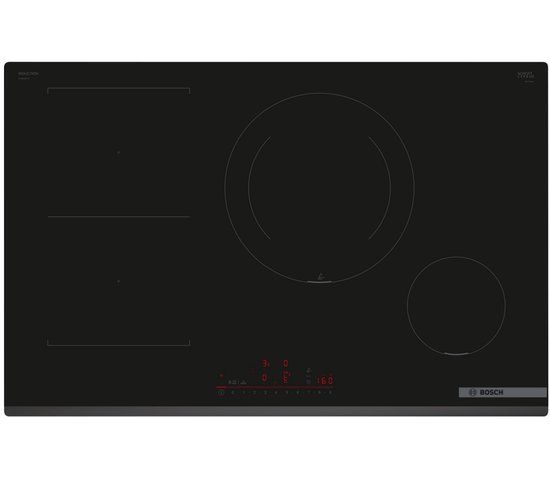 Bosch Serie 6 PVS831HC1E Inductiekookplaat - 80cm - Zwart - 4 zones