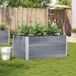 Maison Exclusive Jardinière, gris, 120x80 cm, pin massif