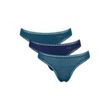 Sloggi GO Crush String C3P Dames Onderbroek - TURQUOISE