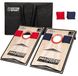 Cornhole - 2 planches - 90 x 60 cm - Avec 8 sacs de haricots - Noir