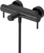 Hotbath Cobber B022 thermostatische badmengkraan met uitloop geborsteld zwart PVD