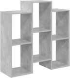 vidaXL Dressoir Beton Grijs 90 x 30 x 90 cm