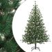 vidaXL Kunstmatige Hinged Kerstboom 150 cm 150 LED's Warmwit