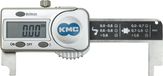 KMC Digitale kettingslijtage meter - RVS - Nauwkeurige metingen - Zilver - Voor fiets onderhoud