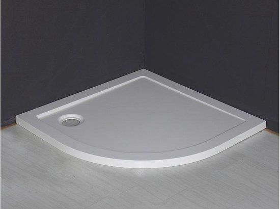 Praya Douchebak - 90x90x4 cm - Glans Wit - Kunststof - 2 jaar garantie