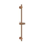 Wiesbaden Glijstang Peck 76,5 cm Met Wateraansluiting Geborsteld Brons Koper