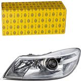 HELLA 1LL 247 052-271 DE/Halogeen/FF-Koplamp - voor o.a. Skoda Octavia II (1Z3) - voor linksrijdend verkeer - links