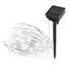 EMOS Micro-led-lichtketting met zonnepaneel, 120 nano-led-gloeilampen in neutraal wit, zilverdraad 12 + 3 m, voor buiten, weerbestendige verlichting voor romantische momenten, werkt op zonne-energie