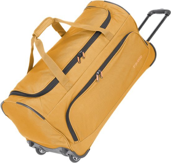 travelite reistas Basics Fresh Trolley 71 cm. geel