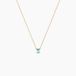 Collier Ovale Or Jaune Topaze