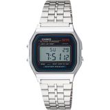 Casio A159WA-1D - Horloge - Staal - Zilverkleurig - 34 mm