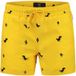 A-DAM Short de bain pour garçon Enfants Petit Dino Jaune Taille : 9/10