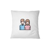 Bona Basics Decoratieve kussenhoes Wit 60x60 cm