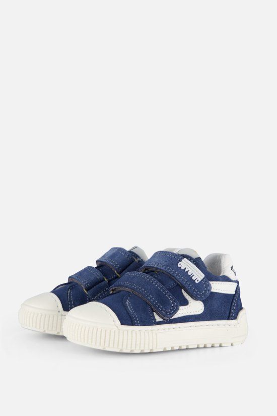 Develab Velcro Sneakers blauw Leer - Maat 23