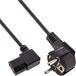 InLine B-16752A Stromkabel Schwarz 3 m Netzstecker Typ F IEC C13