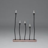 Konstsmide 3522-670TR LED metalen lamp, zwart, koper