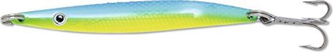 Zebco Impact Spoon, blauw/chartreuse, 9,5 cm