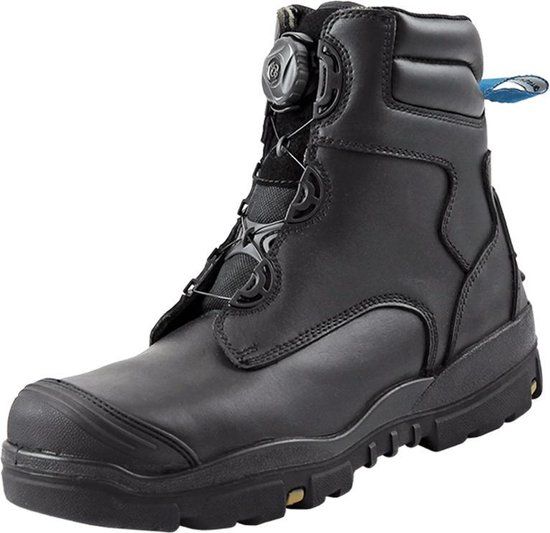 Bata Industrials Longreach Black Boa S3 Composite Toe Waterproof Work Boot for Men - Size 47