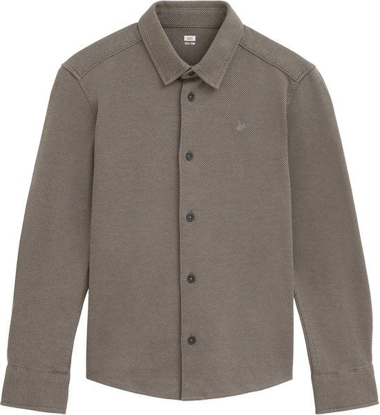 WE Fashion Jongens overhemd van twill met embroidery